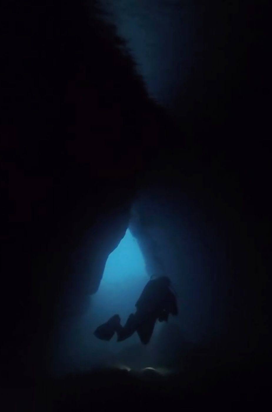 Plonger à Anchor Bay (Malte)